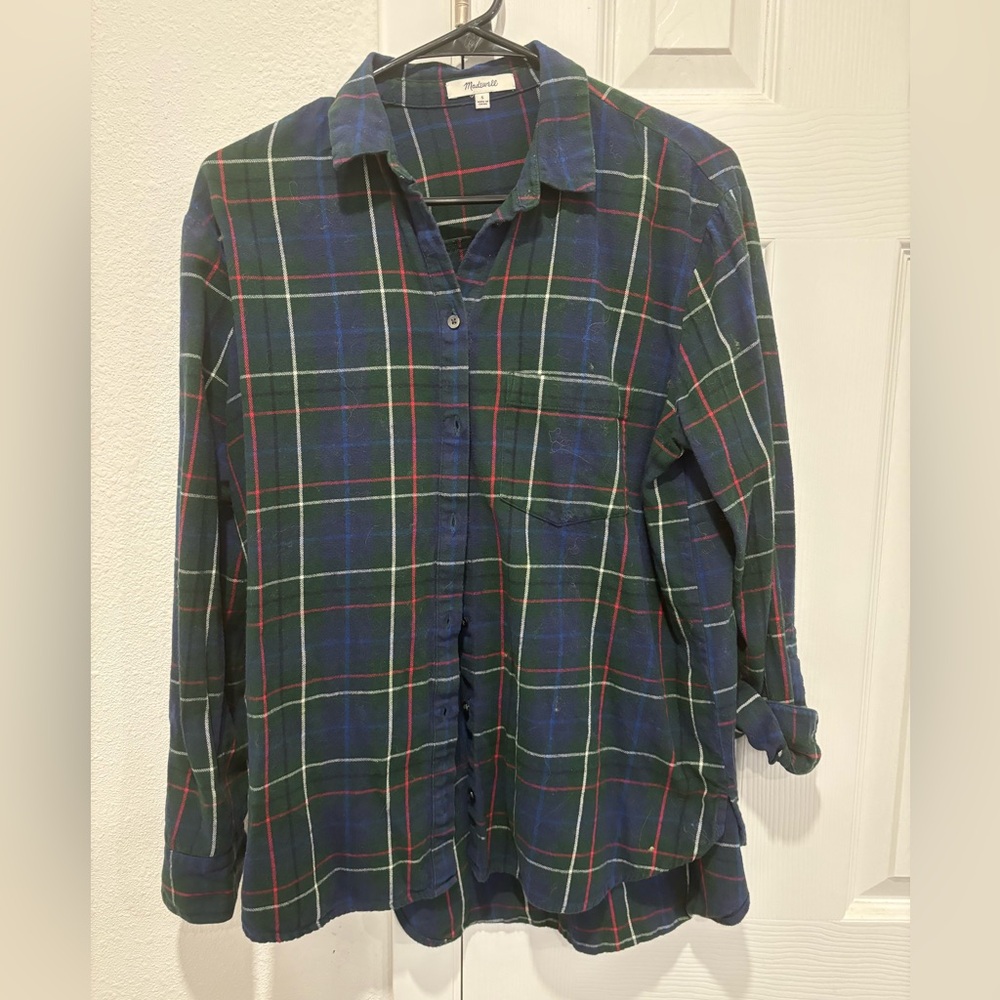 Multi color flannel